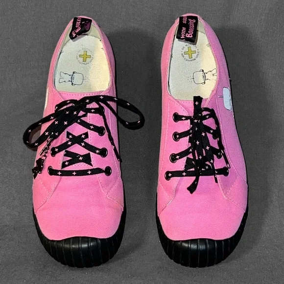 Pink Doc Martin Sneakers - Picture 1 of 11